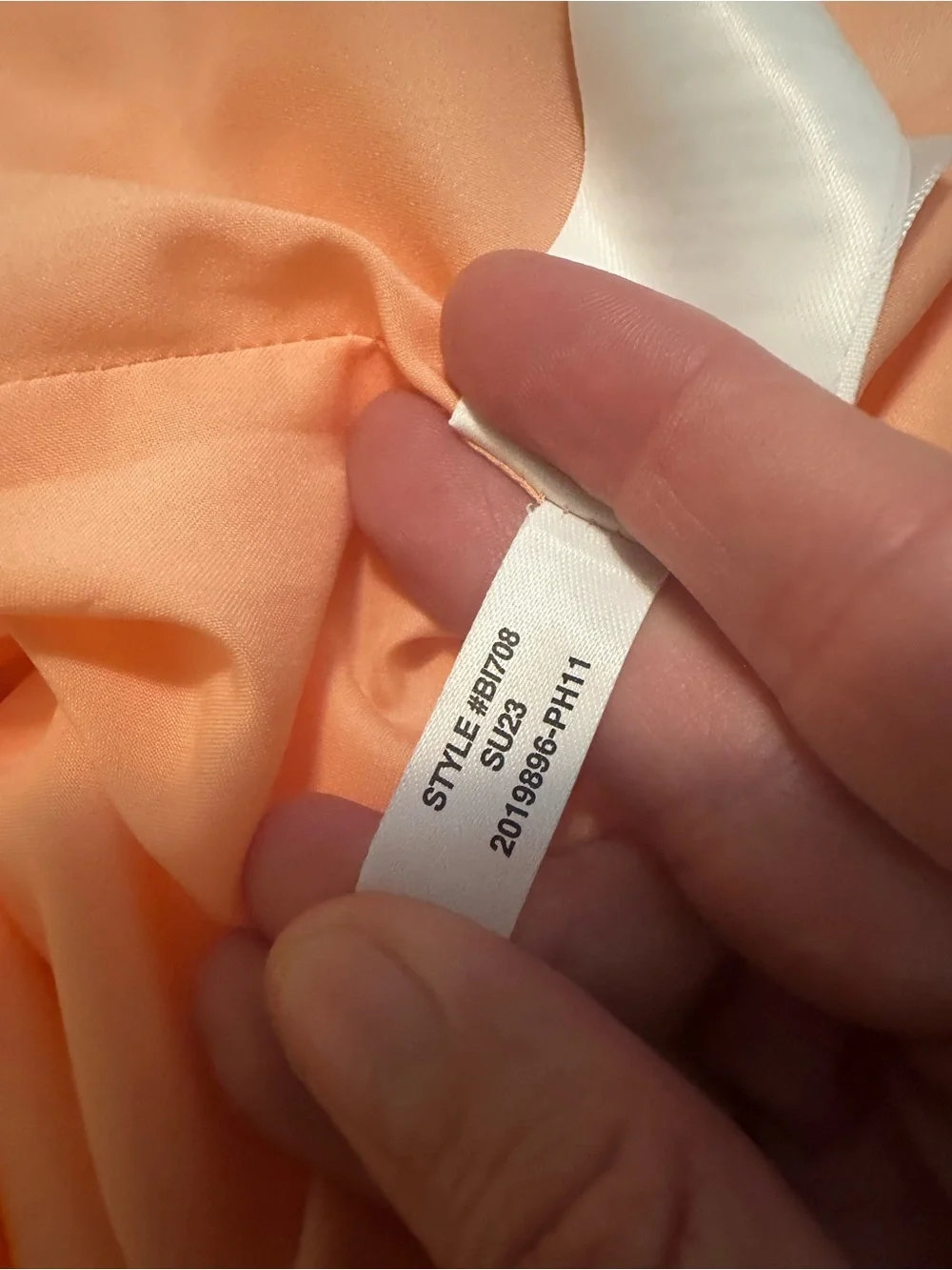 J. Crew Squareneck A-line Dress in Stretch Linen Blend Coastal Sunset Orange 6P
